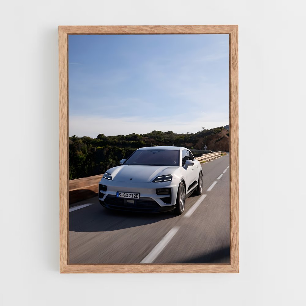 Poster Turbo Évasion – affiche Porsche (vue 4)